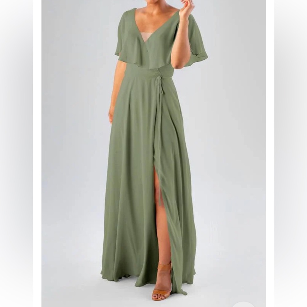 Size 10, Moss Bridesmaid Dress, Kennedy Blue